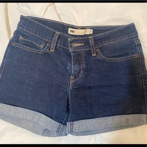 blue jean shorts size 26